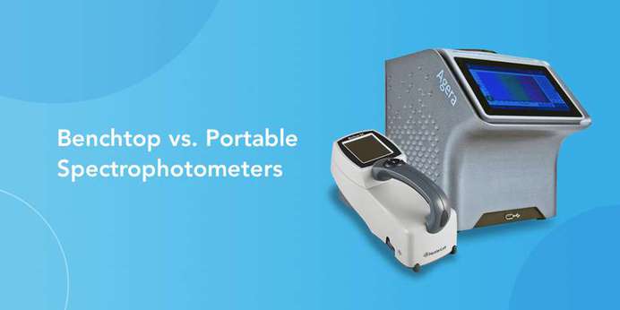 Benchtop vs portable spectrophotometers
