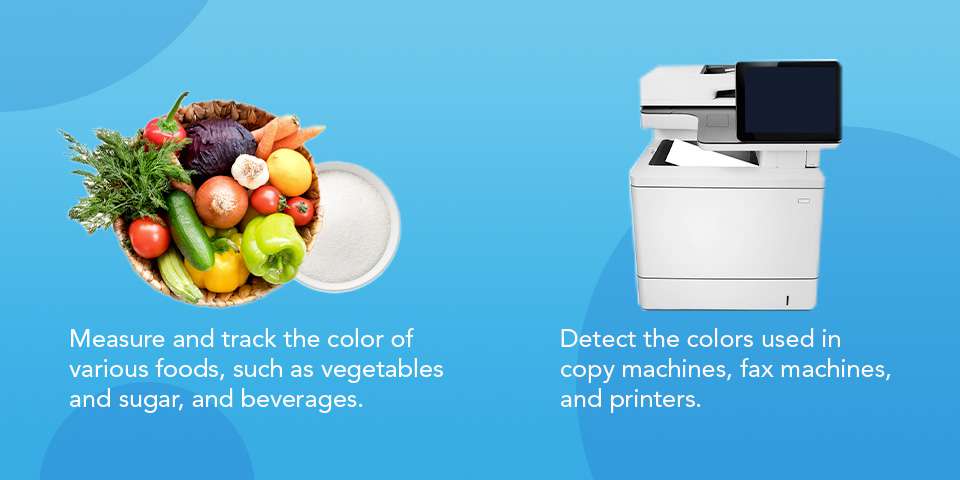 Colorimeters measure has a wide variety of use cases from manufacturing to food quality assurance