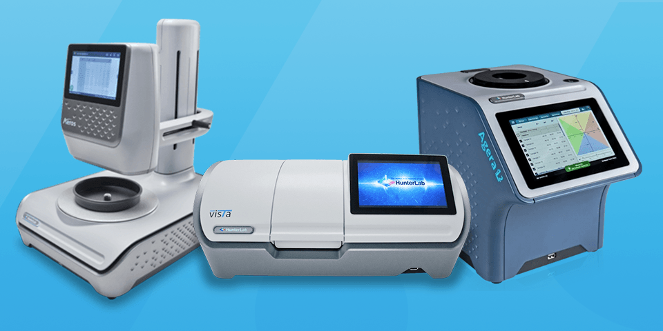 The HunterLab Aeros, Vista, and Agera L2 spectrophotometer